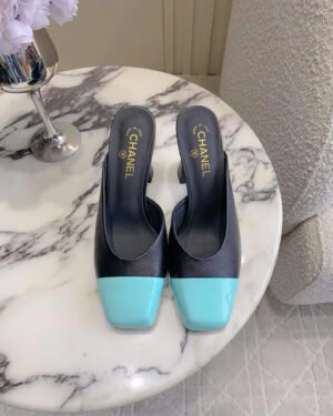 Chanel Coco Blazy Pony Women's Open Back Shoes