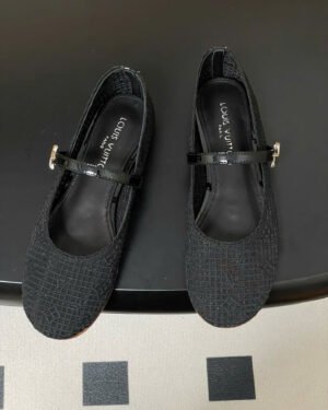 Louis Vuitton Monogram Romy Ballet Women's Shoes