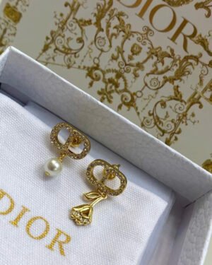 Dior CD Tribales Lily Earrings