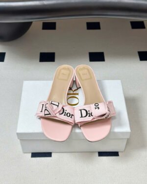 J'Adior Soupir Embroidered Cotton Sanals 3.5cm