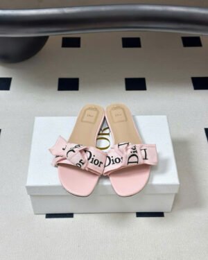J'Adior Soupir Slide Embroidered Cotton