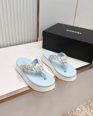 Chanel Coco Platform Flip Flop Sandal