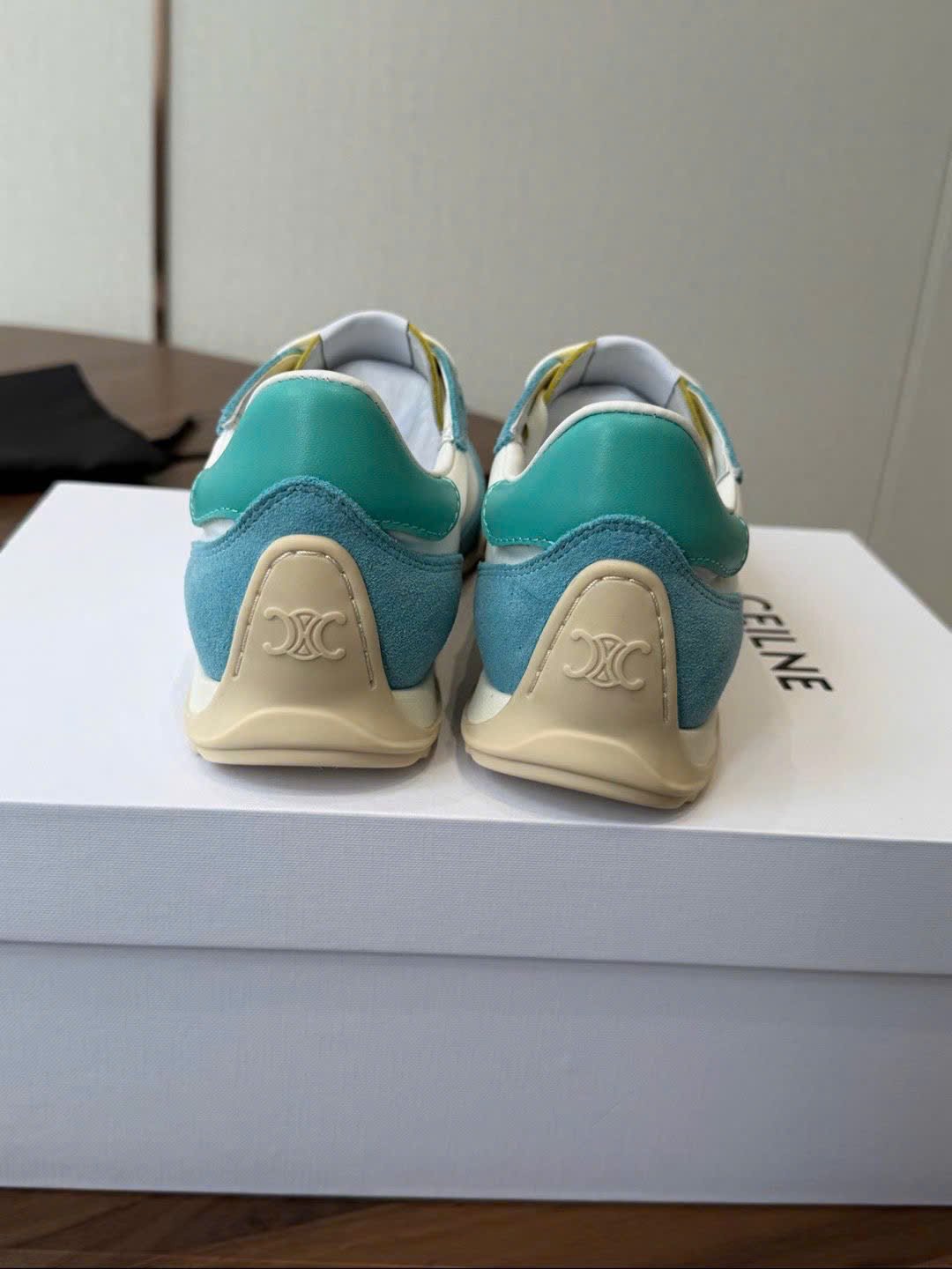Celine Racer Sneaker In Nylon Vintage Spirit Women's Shoes - Image 3