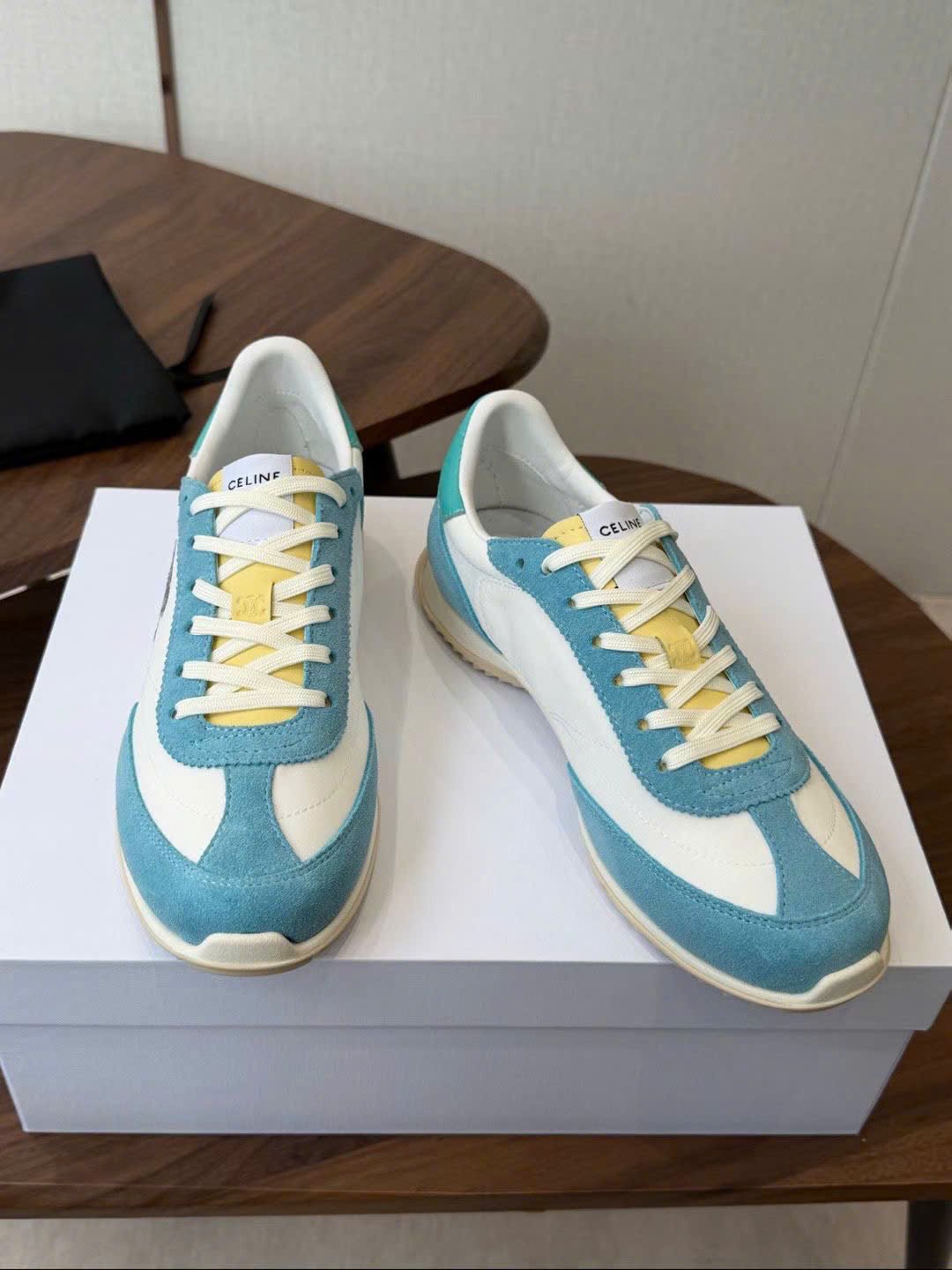 Celine Racer Sneaker In Nylon Vintage Spirit Women's Shoes - Image 7