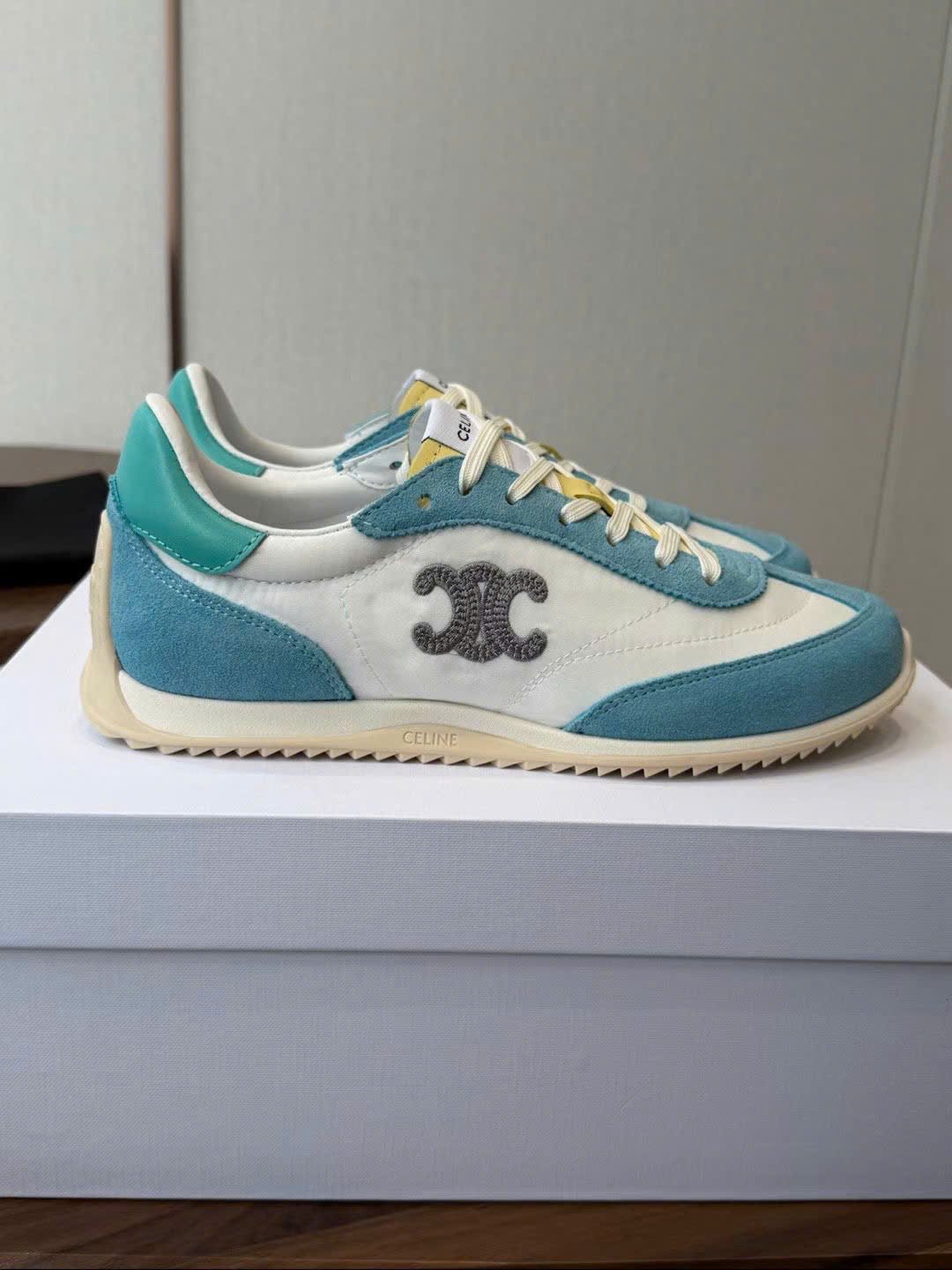 Celine Racer Sneaker In Nylon Vintage Spirit Women's Shoes - Image 8
