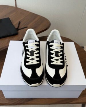 Celine Racer Sneaker In Nylon Vintage Spirit Women's Shoes