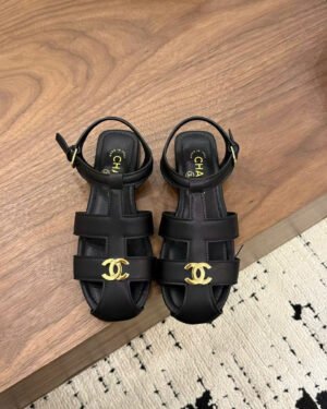 Chanel CC Logo Fisherman Women Sandals