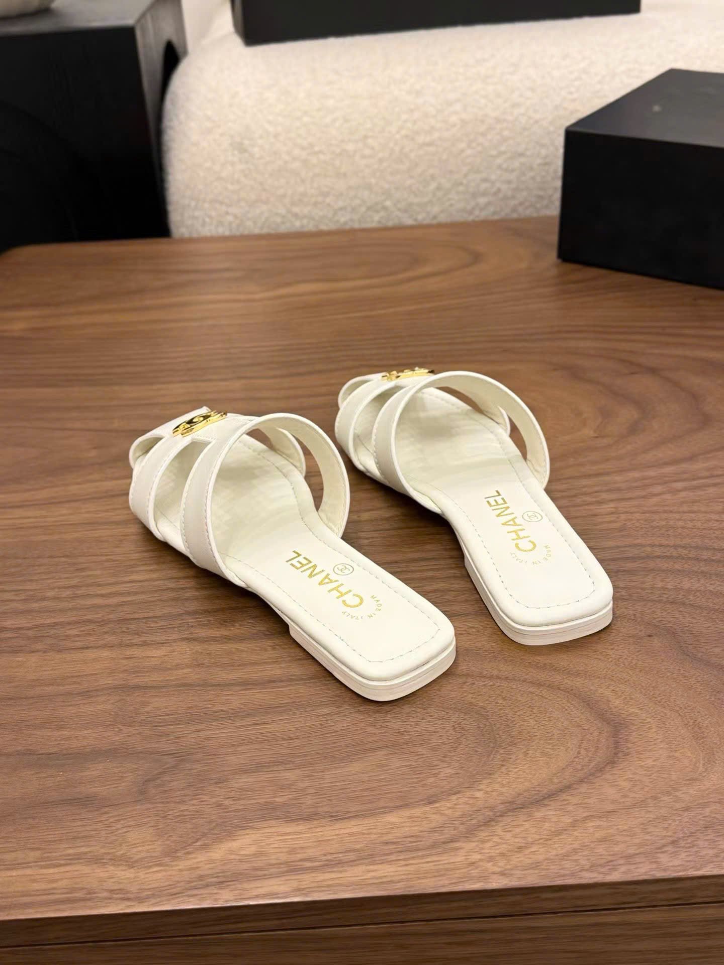 Chanel CC Logo Fisherman Women Sandals - Image 4