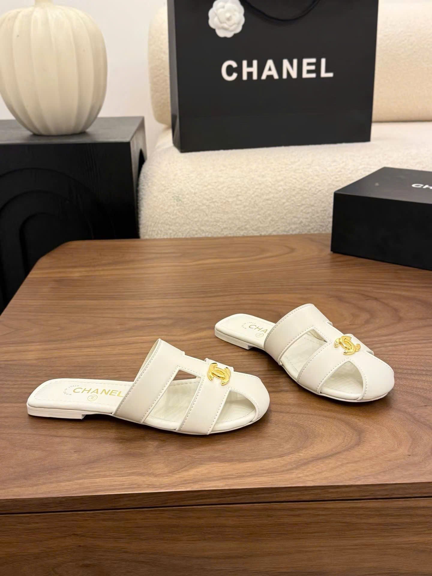Chanel CC Logo Fisherman Women Sandals - Image 5