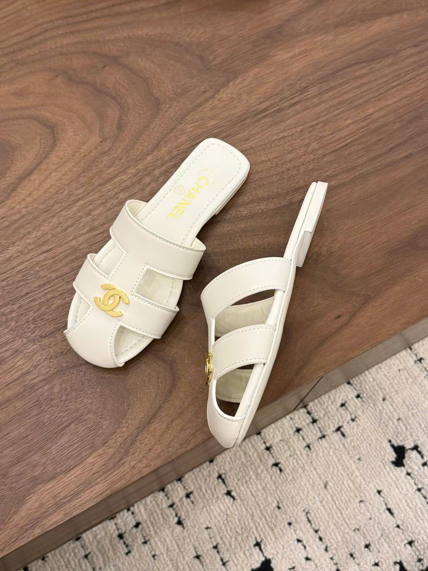 Chanel CC Logo Fisherman Women Sandals - Image 9