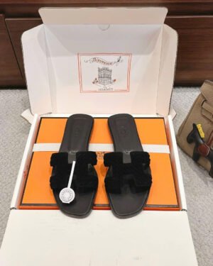 Hermès Oran Mink Fur Sandal The Ultimate Luxury Slide