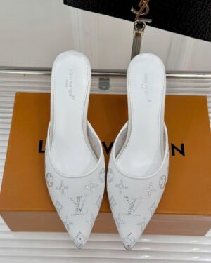 Louis Vuitton Gala Mule Shoes 8.5cm