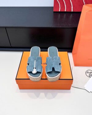 Hermès Eze 30 Platform Sandal 6cm