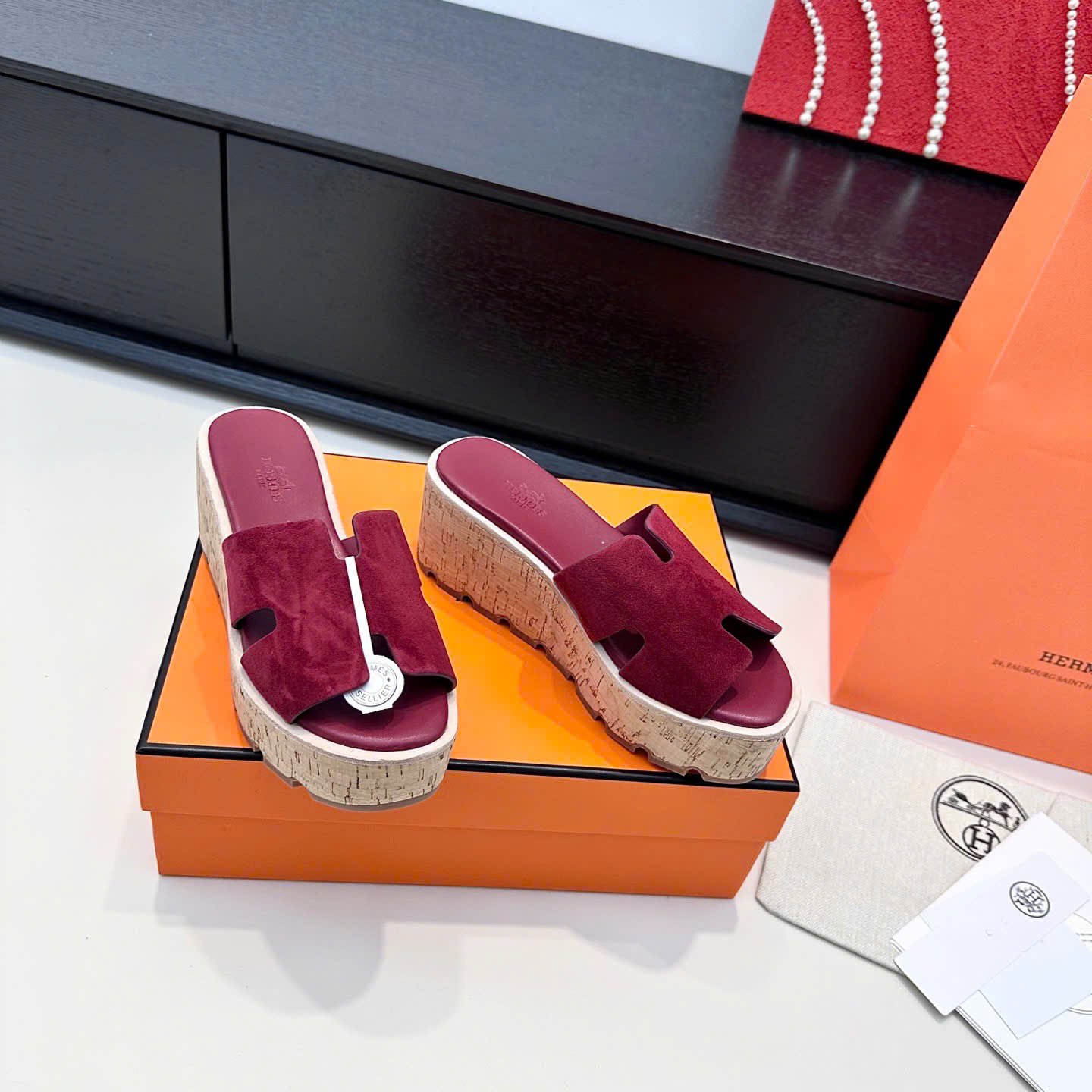 Hermès Eze 30 Platform Sandal 6cm - Image 2