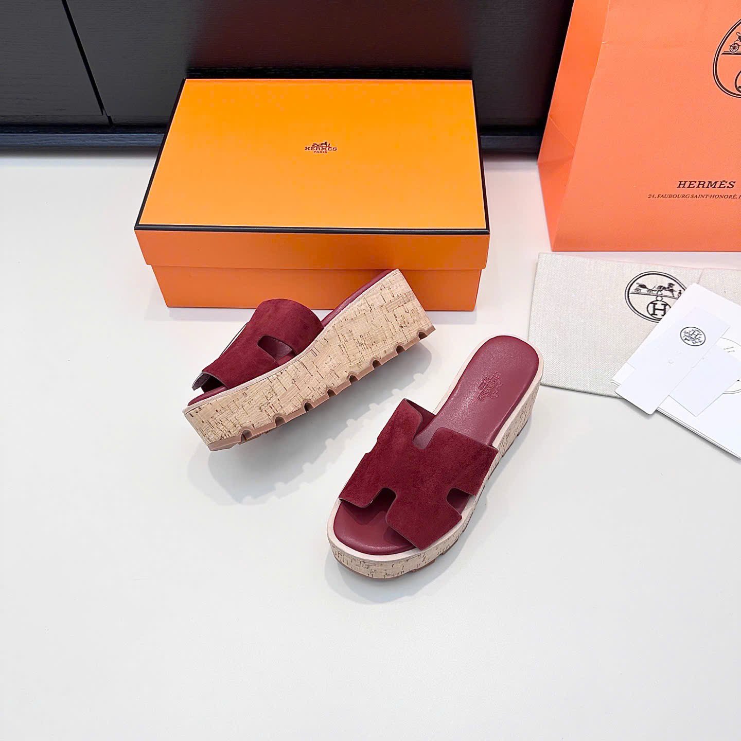 Hermès Eze 30 Platform Sandal 6cm - Image 4