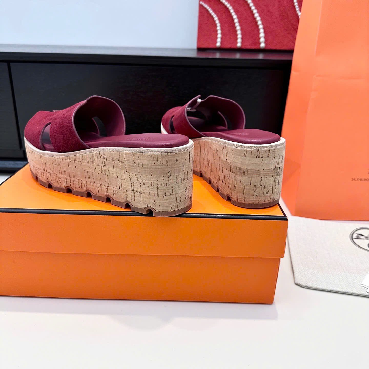 Hermès Eze 30 Platform Sandal 6cm - Image 5