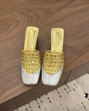 Chanel Coco Mesh Mules 6cm