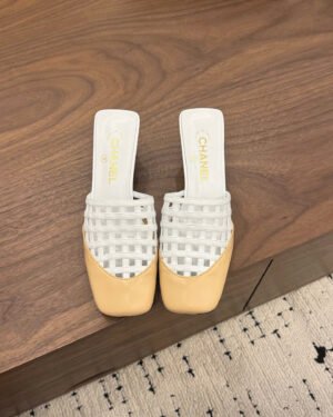 Chanel Coco Mesh Mules 6cm