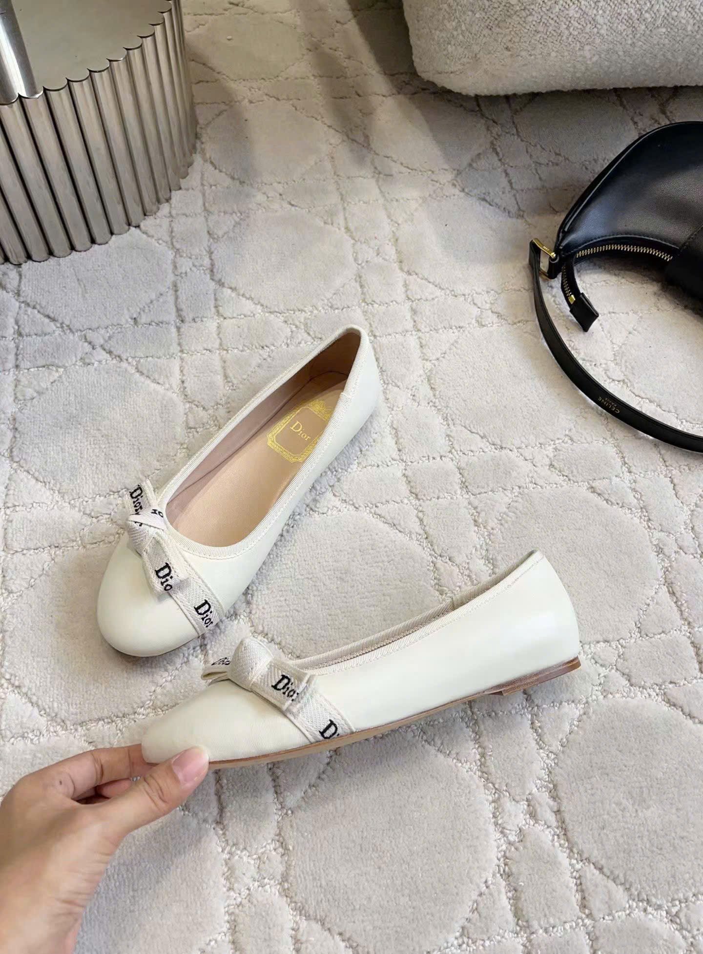 Dior J'Adior Ballet Flat Shoes - Image 8