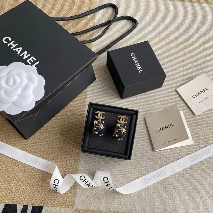 Chanel Iconic CC Elegance Earrings