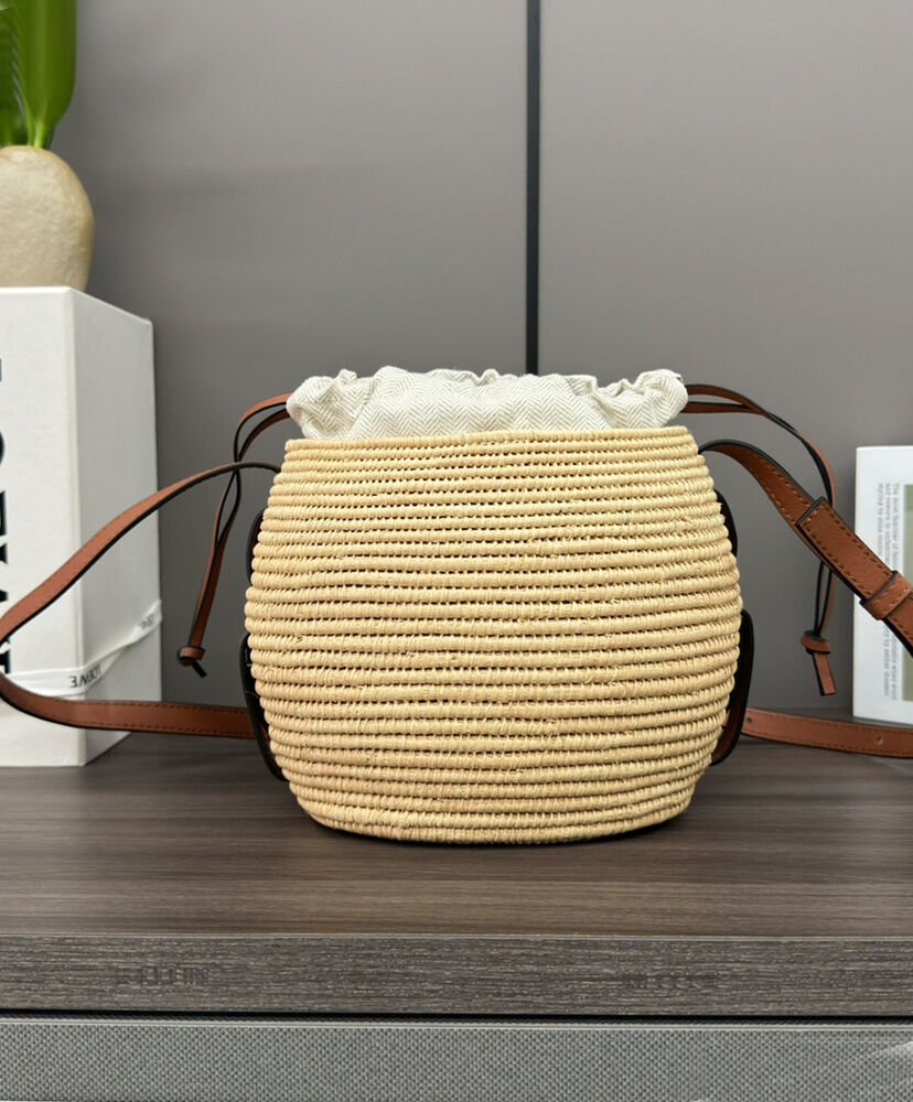 Loewe Raffia Crossbody Bag 698082 - Image 4