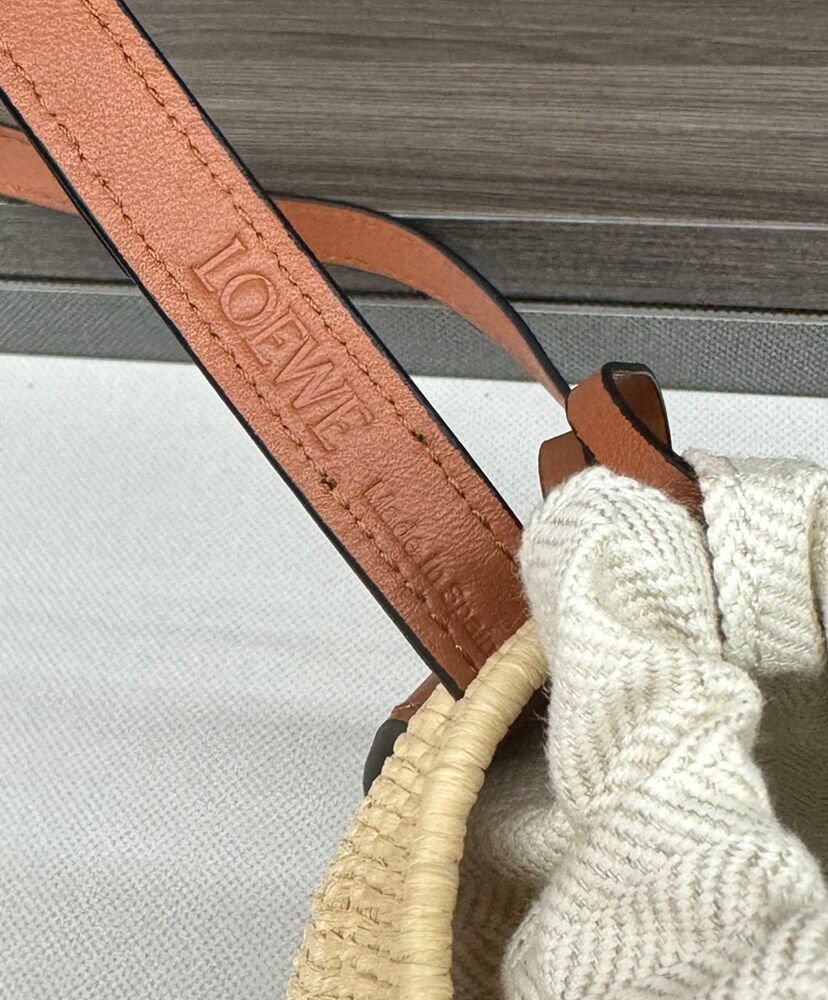 Loewe Raffia Crossbody Bag 698082 - Image 9