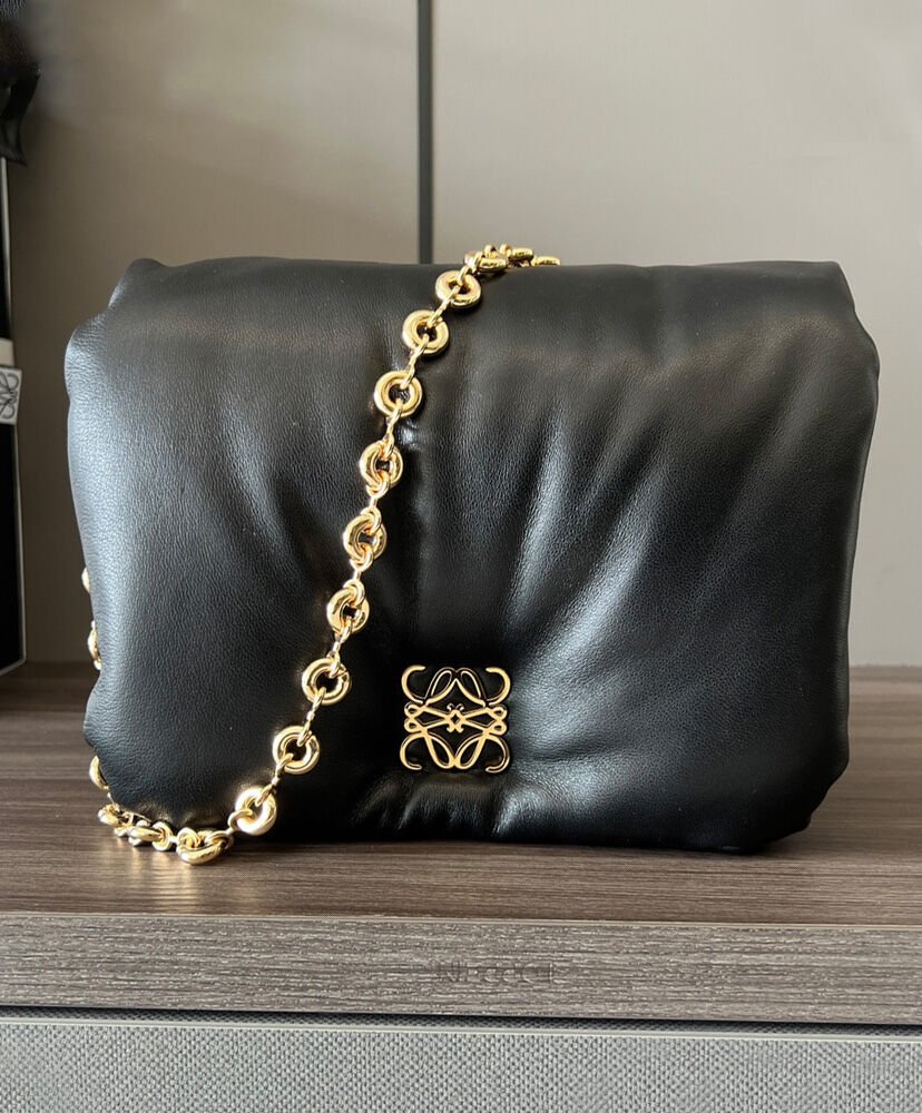 Loewe Puffer Goya Bag In Shiny Nappa Lambskin - Image 2