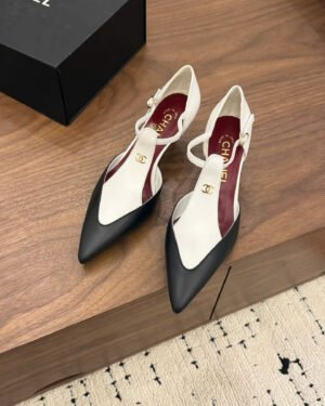 Chanel Mary Janes - Crocodile Embossed Patent Calfskin