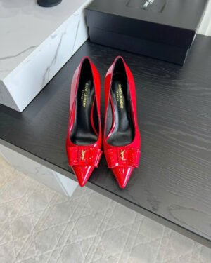 Saint Laurent Leather Anais YSL Pumps Shoes 7cm