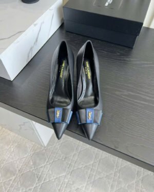 Saint Laurent Leather Anais YSL Pumps Shoes 7cm