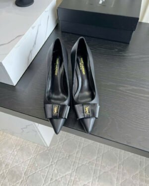 Saint Laurent Leather Anais YSL Pumps Shoes 7cm