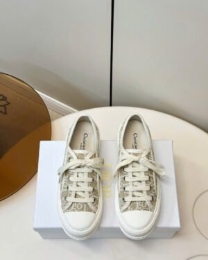Dior Walk'n'Dior Platform Sneaker Obliques Women's Shoes