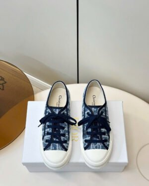 Dior Walk'n'Dior Platform Sneaker Obliques Women's Shoes