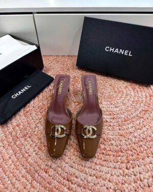 Chanel Interlocking CC Logo Mule