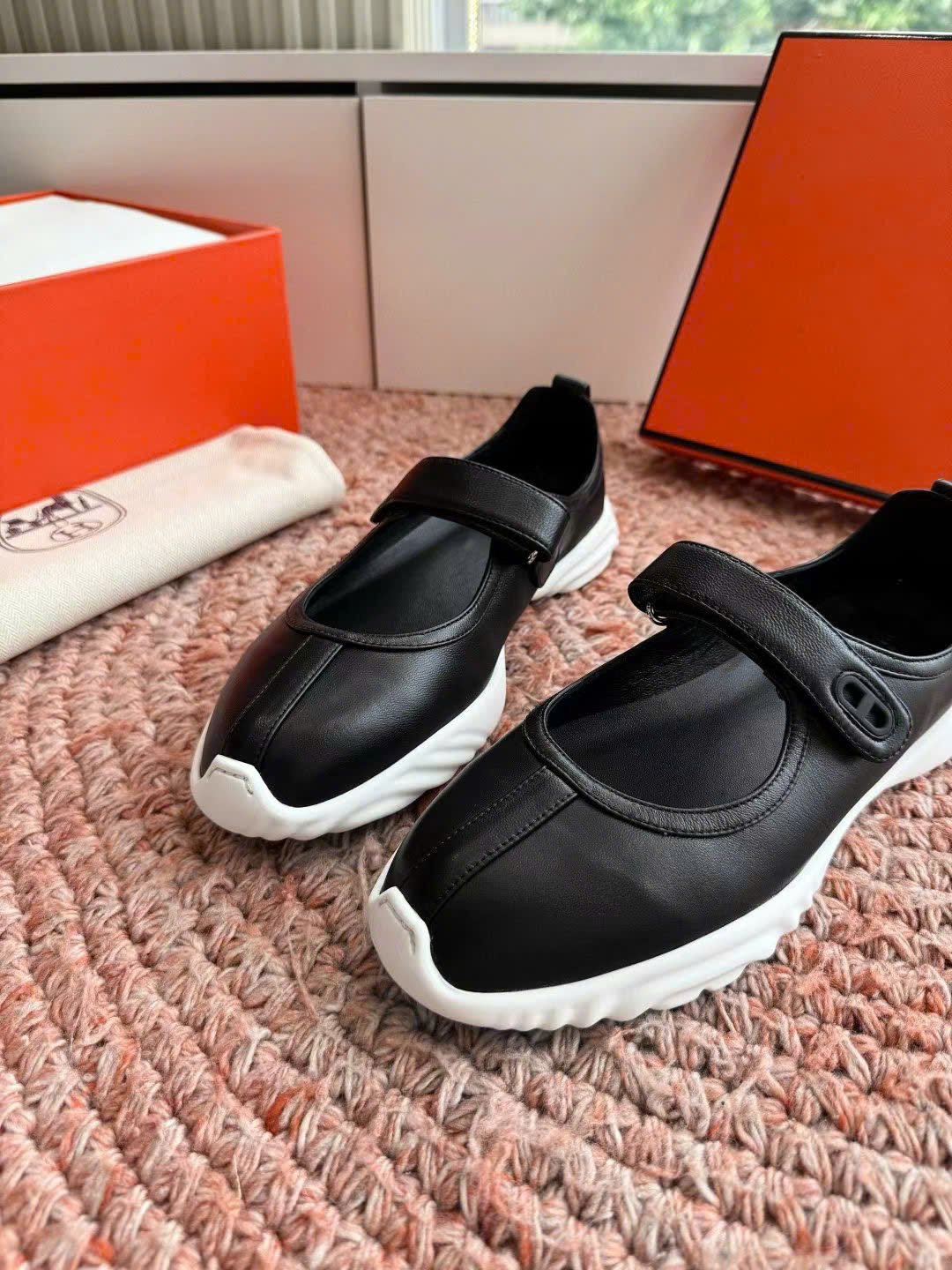 Hermès Neptune Ballet Flats Shoes - Image 3