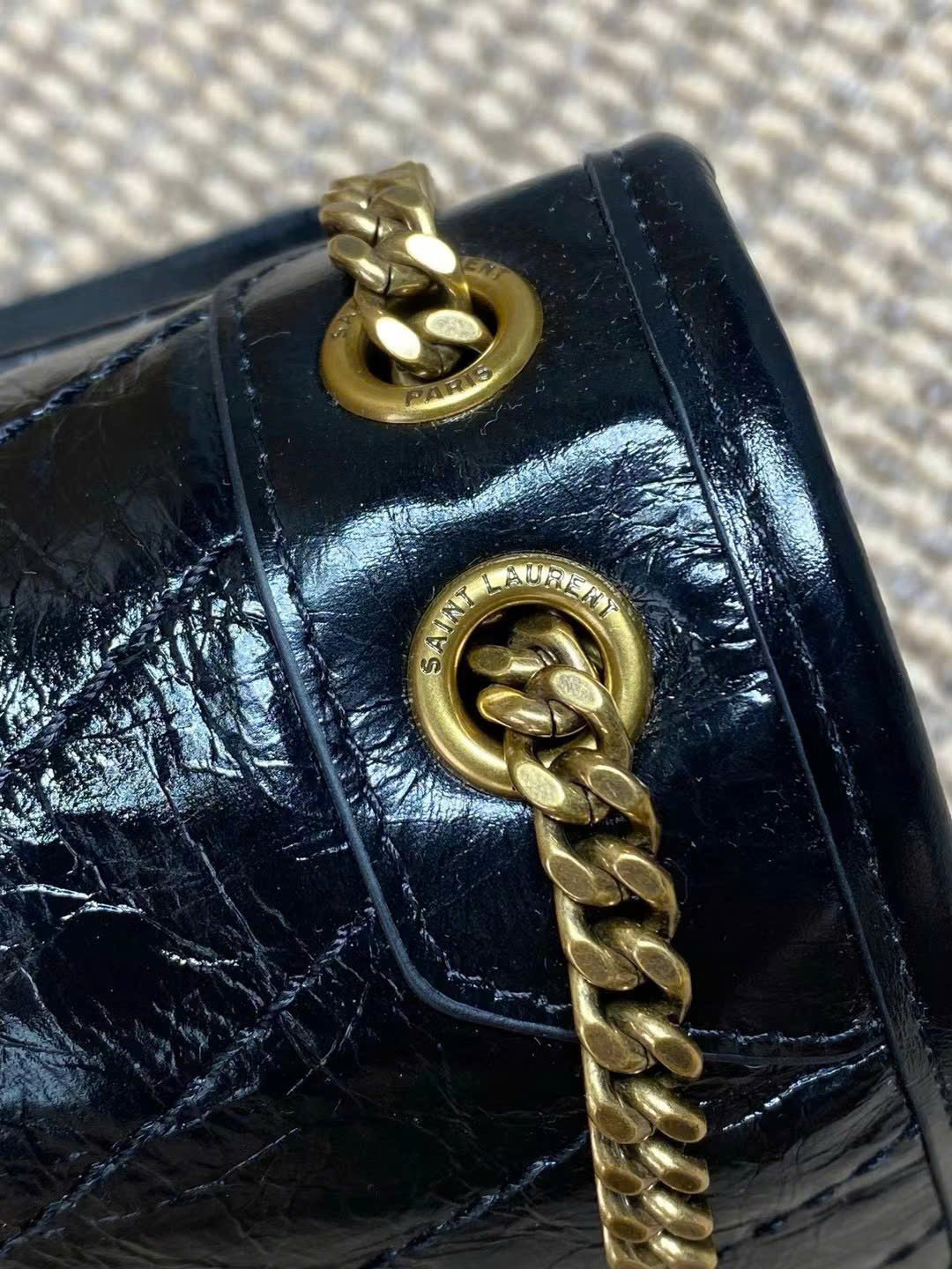Saint Laurent YSL Niki Cassandre Crossbody Bag - Image 9