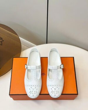 Hermès Nectar Ballet Flat Shoes
