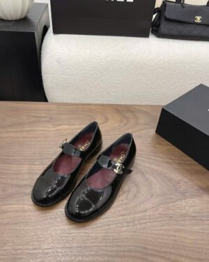 Chanel Patent Mary Jane Shoes