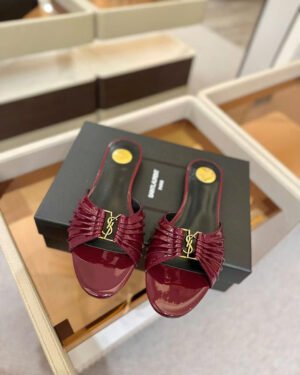 Saint Laurent YSL Babylone Women's Slides