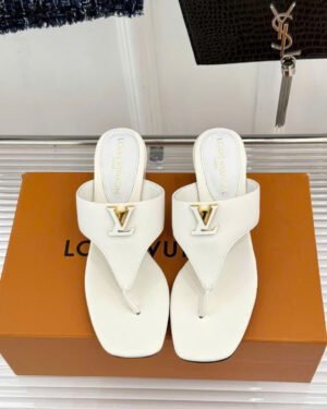 Louis Vuitton LV Logo Thong Sandal 5cm