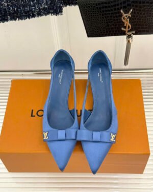 Louis Vuitton 6AM Slingback Pump Shoes 5cm